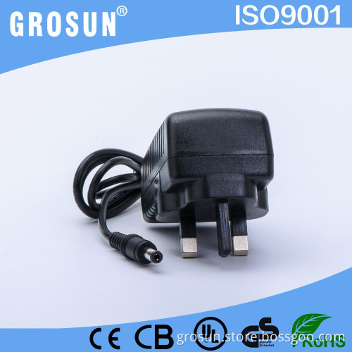 12V 2A UK Plug Charger 24W Wall Charger Plug Charger AC DC Power Adapter with CE FCC UL